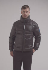 EZ Boxed Funnel Puffer Jacket Lux