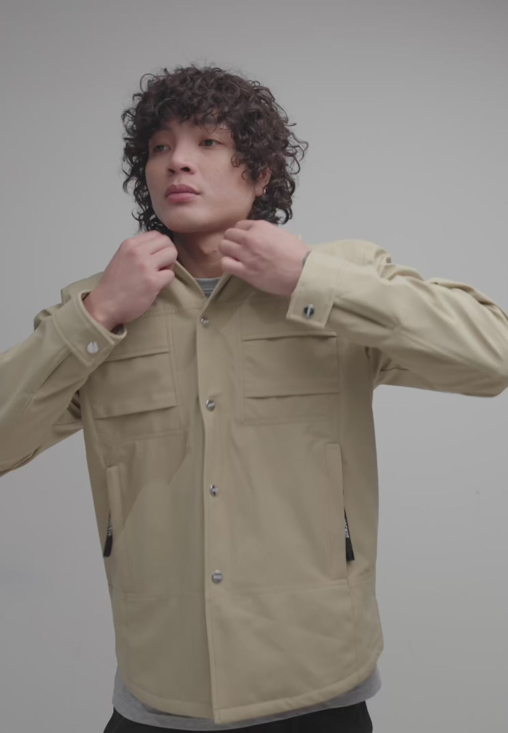 Men's Sand Shirt Jacket – Eden