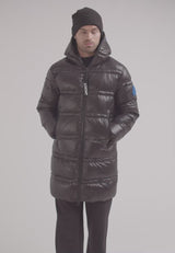 R4D Tramline Puffer Coat Lux