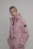 Women's Pink Raincoat – Aurora Raincoat with Cape