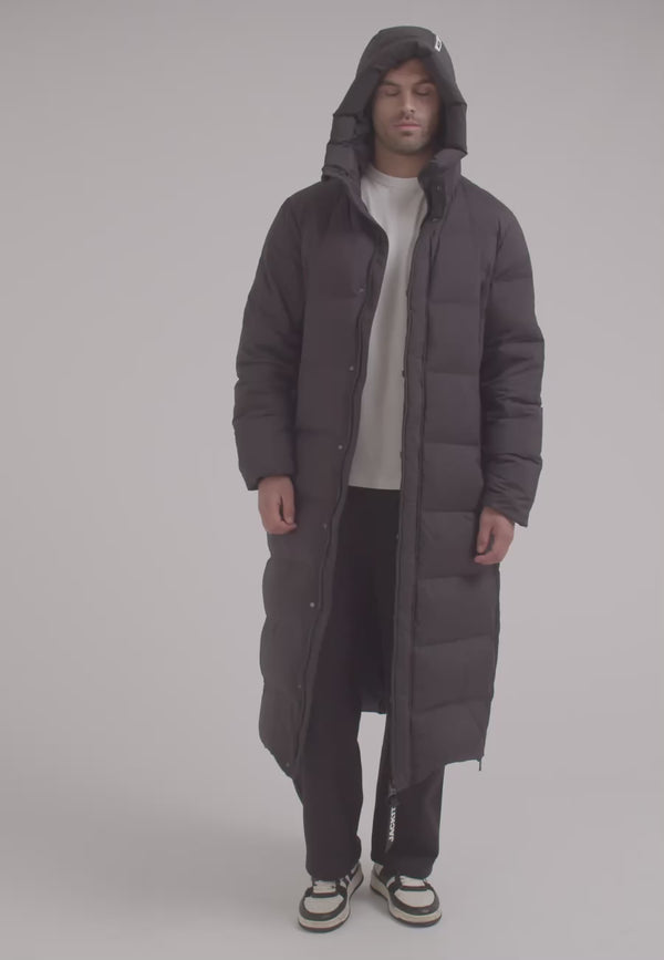 Nomad Parka Extra Long Coat 2.0 Black