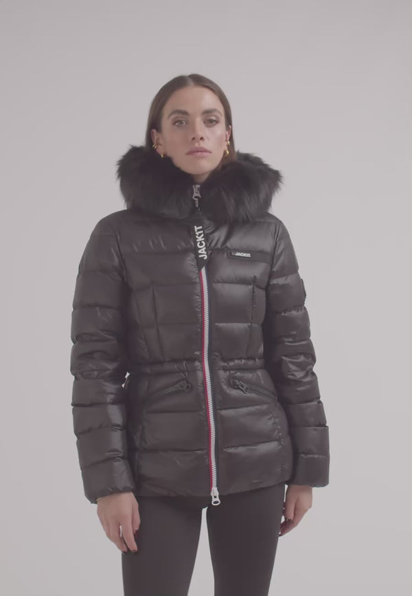 R4D Tricolore Racer Puffer Jacket Lux
