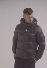EZ Water Puffer Racer Jacket Lux